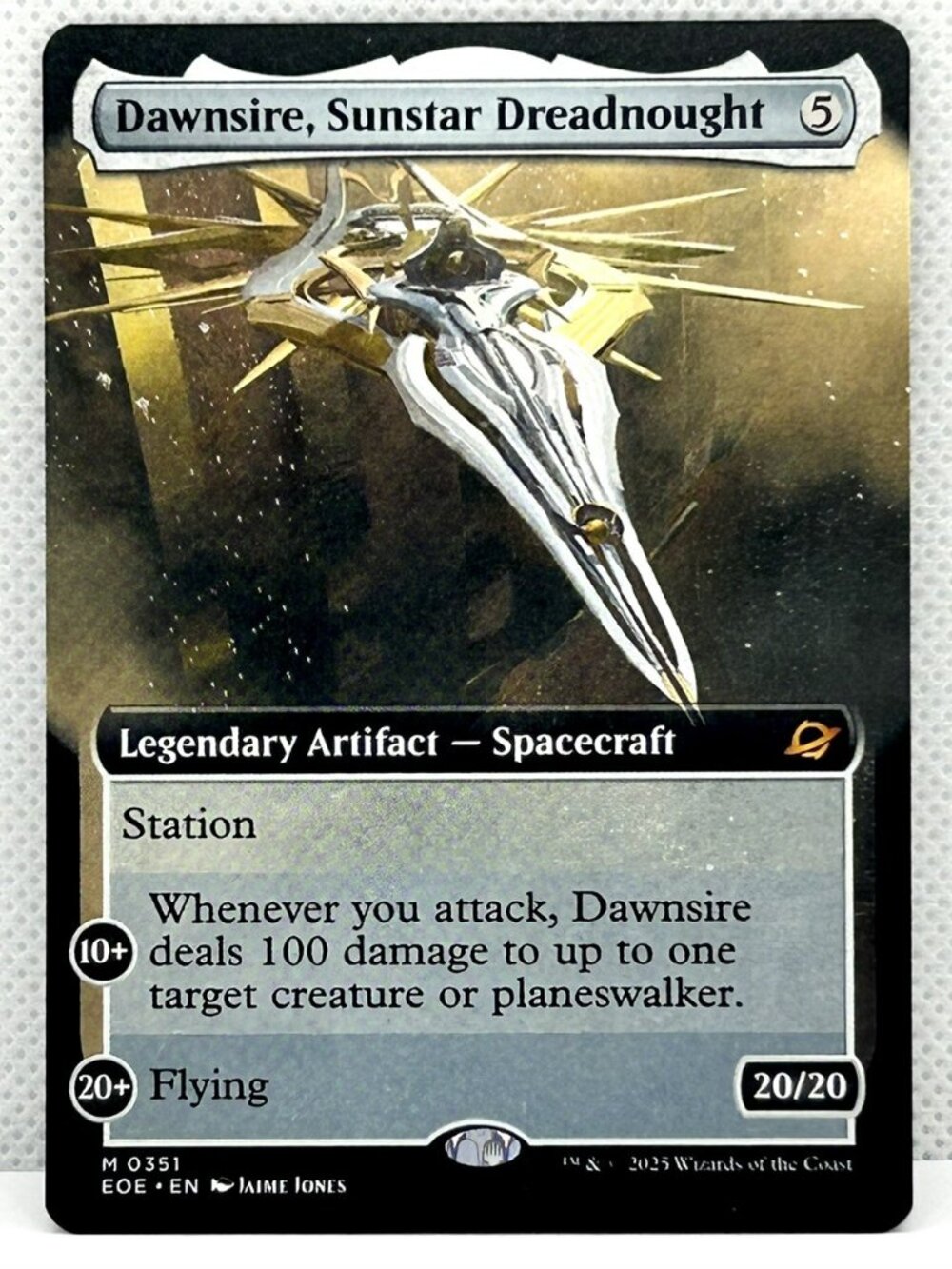 Dawnsire, Sunstar Dreadnought EOE Variants Pack-Fresh Mint Magic The Gathering